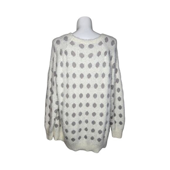 MODCLOTH Metallic Rainbow Polka Dot Pullover Sweater Size 3X - Picture 2 of 16